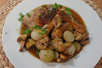 H&auml;hnchen Marengo in Marsalasauce