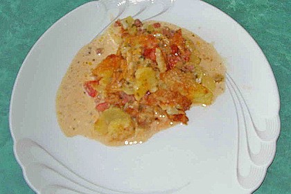 Kartoffel - Pfifferling - Auflauf 1
