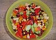 Bunter Salat mit Gouda