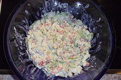 K&auml;se - Gurkensalat