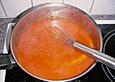 Sauce aus frischen Tomaten