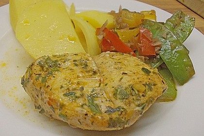 Knoblauch - Kr&auml;uter - Huhn mit Rosmarinkartoffeln und Gem&uuml;se 4