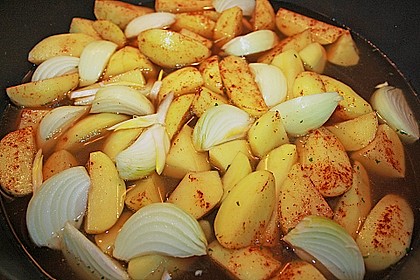 Knoblauch - Kr&auml;uter - Huhn mit Rosmarinkartoffeln und Gem&uuml;se 14