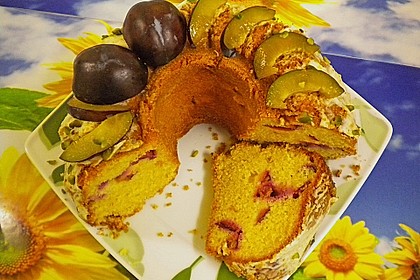 Zwetschgen - Zimt - Joghurt Gugelhupf 10