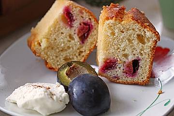 Zwetschgen - Zimt - Joghurt Gugelhupf