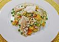 Fischpfanne mit K&uuml;rbis s&uuml;&szlig; - sauer