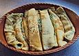&Uuml;berbackene Pfannkuchen