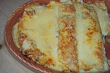 &Uuml;berbackene Pfannkuchen 1