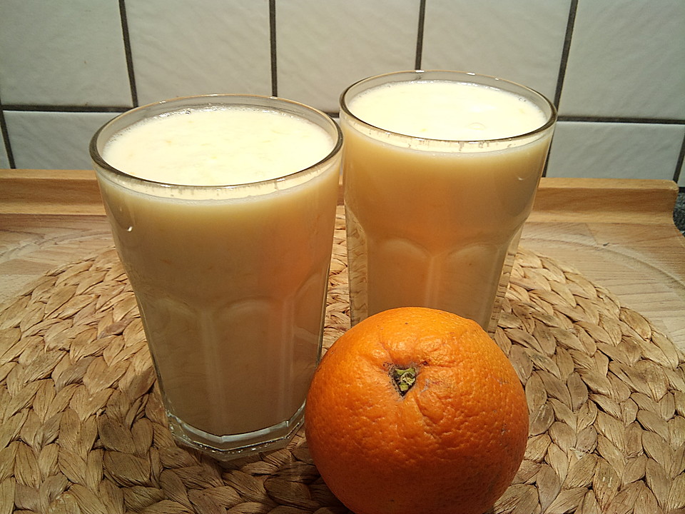 Orangen - Joghurt - Getränk (Rezept mit Bild) von Nadinili | Chefkoch.de