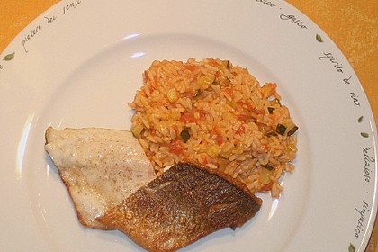 Zanderfilet mit Gem&uuml;sereis