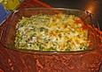 &Uuml;berbackene Spinatnudeln
