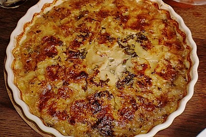 Salbei - Kartoffelgratin mit Parmesan