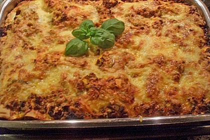 Lasagne mit Hackfleisch und Porree 1