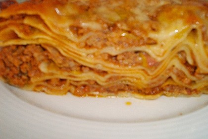 Lasagne mit Hackfleisch und Porree 8