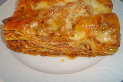 Lasagne mit Hackfleisch und Porree 11