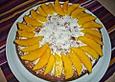 Schoko - Mandel - Mango - Kuchen