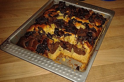 Kuchen mit  Backpflaumen