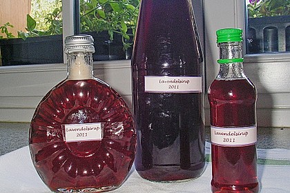 Lavendelsirup 8