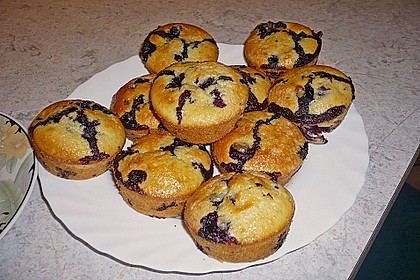 Heidelbeer - Muffins 4