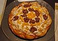 Schokocrossies - Torte mit Pfirsichen
