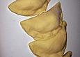 Maultaschen mit Quarkf&uuml;llung