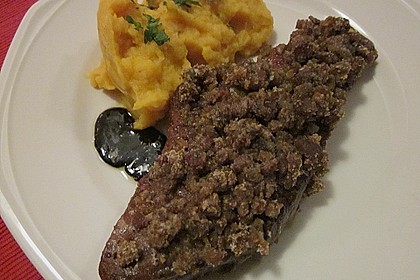 Steaks mit Maronenkruste 6