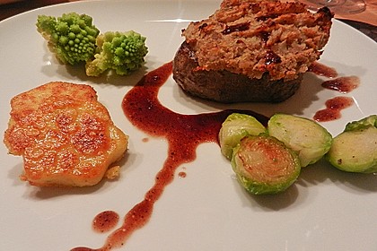 Steaks mit Maronenkruste