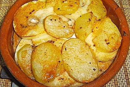 Kartoffel-Apfel-Auflauf mit Camembert 5