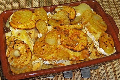 Kartoffel-Apfel-Auflauf mit Camembert 8