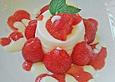 Joghurtmousse mit Erdbeeren
