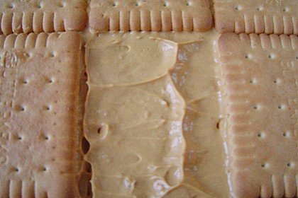 Butterkeks - Karamell Cremeschnitten 1
