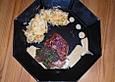 Schweinelende alla Saltimbocca mit cremigem Risotto