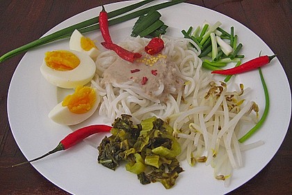 Nudeln mit Fisch - Kokos - Curry