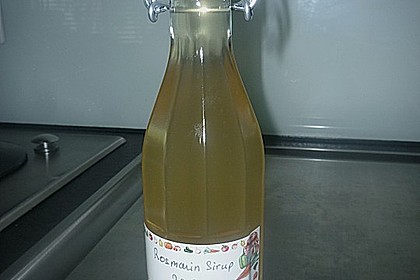 Rosmarinsirup 5