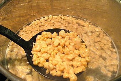 Käsespätzle mit Speck 12