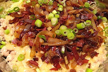 Käsespätzle mit Speck 3