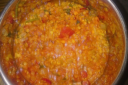 Indische Rote Linsen - Suppe 1