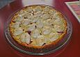 Pflaumenkuchen mit Schmandguss und Kokosbaiser