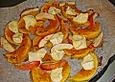 Ofenk&uuml;rbis mit Apfel, Thymian und Weichk&auml;se