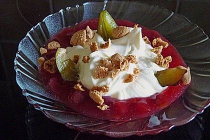 Schnelles 'Wintergr&uuml;tze' - Dessert mit Joghurtschmand 2