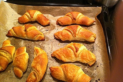 Croissants und Pains au chocolat 29