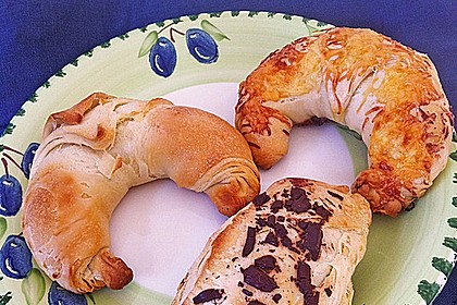 Croissants und Pains au chocolat 11