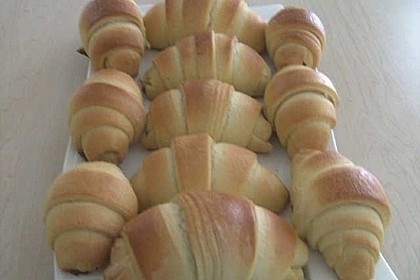 Croissants und Pains au chocolat