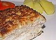 Fischfilet mit Nuss-K&auml;se Kruste
