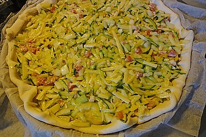 Maxis Zucchini - Zwiebel Tarte 4