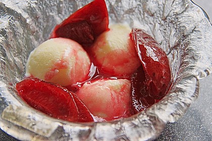 Zitronen Frozen Joghurt - Eis 1