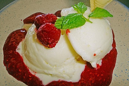 Zitronen Frozen Joghurt - Eis 2