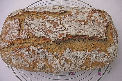 Rustikales Brot im Bräter 21