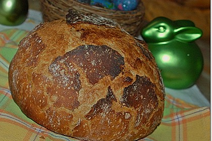 Rustikales Brot im Bräter 47