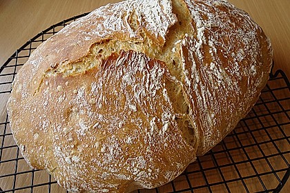 Rustikales Brot im Bräter 18